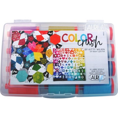 Aurifil Designer Thread Collection-Color Crush By Kitty Wilkin