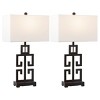 Greek Key Table Lamp - 29 Inch Height - LIT4305 - Safavieh - 2 of 4