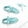 INSPIRE CHIC Women's Flat Ribbon Solid Color Sneakers Shoelaces 2 Pairs - 4 of 4