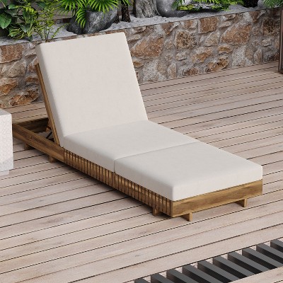 Okak Floor Chaise Lounge - Thumbnail 3