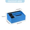 Unique Bargains PU Leather Magnetic Base Easy to Clean Multipurpose Paper Towel Holder 10.4 x 6.5 x 4.7 Inch 1 Pc - 2 of 4