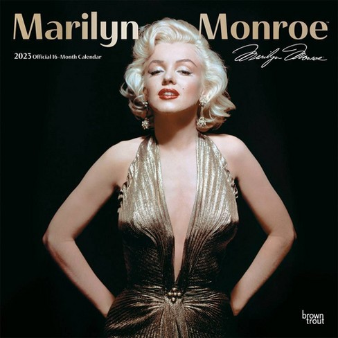 2023 Square Wall Calendar Marilyn Monroe - BrownTrout - image 1 of 3
