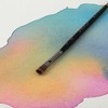 New York Central Oasis Synthetic Brush - Flat - Handmade in Germany, Professional Watercolor Brushes with Ergonomic Handle, Soft, Absorbent Bristles - 3 of 4