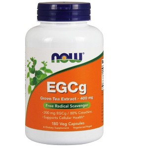 EGCg Green Tea Extract 400 mg by Now Foods  -  180 VegCap - 1 of 2