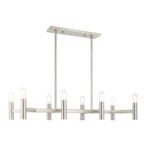 Livex Lighting Copenhagen 8 - Light Chandelier in  Brushed Nickel - 1 of 1