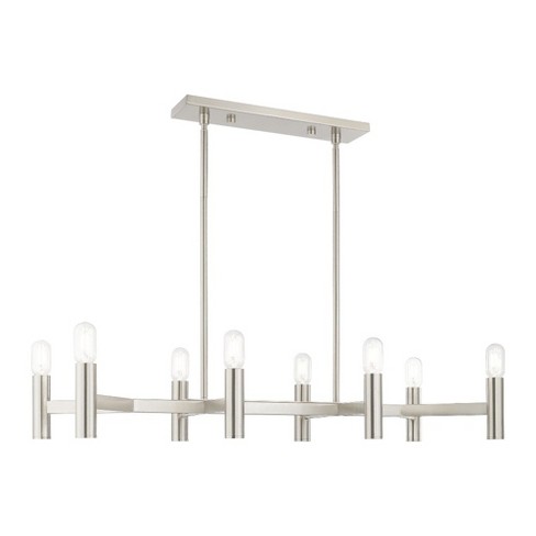 Livex Lighting Copenhagen 8 - Light Chandelier in  Brushed Nickel - image 1 of 1