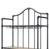 Edina 39" Wine Racks Oak and Sandy Black - Acme Furniture - 2 of 4