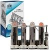 Nadex Coins™ 4-Barrel Steel Coin Dispenser Money Changer with Belt Clips in Silver - 2 of 4