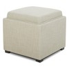Spruce&Spring Storage Stool Ottoman - 3 of 4