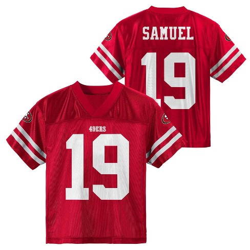 Nfl San Francisco 49ers Toddler Boys' Short Sleeve Samuel Jersey : Target
