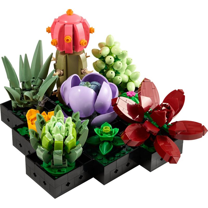 LEGO Icons Succulents Plants and Flowers Set  10309, 3 of 14