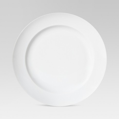 11 Porcelain Dinner Plate White - Threshold™ : Target