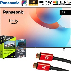 Panasonic W95 65" Mini LED 4K UHD Smart Fire TV (2024) +Extended Protection Plan - 1 of 4