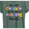 Women's - Barbie - You Are Capable Of So Many Amazing Things Barbie Short Sleeve Graphic T-Shirt - 2 of 4