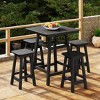 WestinTrends Malibu All Weather Hdpe Outdoor Patio Counter Height Dining Set (5-Piece) - 2 of 4