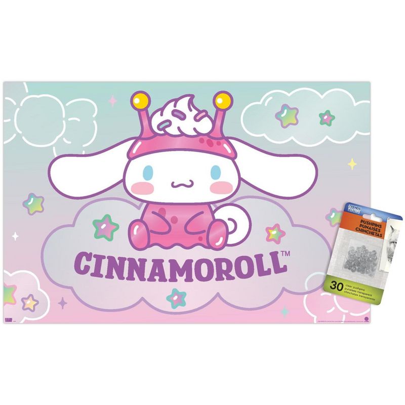 Trends International Hello Kitty and Friends: 24 Dreamland - Cinnamoroll Unframed Wall Poster Prints, 1 of 7