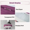 Unique Bargains Hanging Water-resistant Foldable Makeup Bags and Organizers 1 Pc - 4 of 4