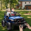 24V 2 Seaters Kids Ride On Car With Remote Control, 2*120W Motors 9ah Battery 20" Extra Large Seats,LED Headlights - image 2 of 4