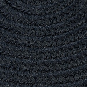 Colonial Mills Port Royale Braided Runner, Navy 2x9, Oval Shape - 1 of 4
