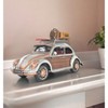 HomeRoots 7" Silver Metal Hand Painted Model Car Tabletop Sculpture - 2 of 4