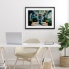 Stupell Industries Floral Fountain Courtyard Framed Print Under Glass Art - 3 of 4
