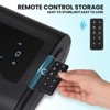 Walking Pad,Auto Incline Treadmill,Portable Jogging Machine with Remote Control, LED Display,2.5HP Low-Noise Desk Treadmill for Home/Office - 4 of 4