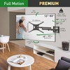 Barkan 13" - 83" Extra Long, Dual Arm TV Wall Mount, Full Motion - Extension, Swivel & Tilt - 2 of 4