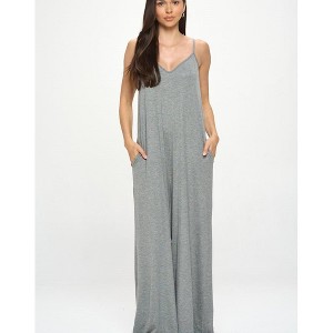 WEST K Women's Alaiya Knit V-Neck Strappy Jumpsuit with Pockets - 1 of 3