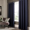 RT Designer Collection Anchorage Blackout Grommet Luxurious Modern Design Curtain Panel 54" x 95" Navy - 2 of 4