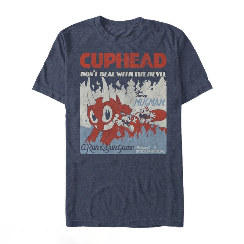 Men's Cuphead Run and Gun Game T-Shirt, 1 of 4