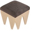 Meridian Furniture,Altair Velour Fur Fabric Bench - 4 of 4