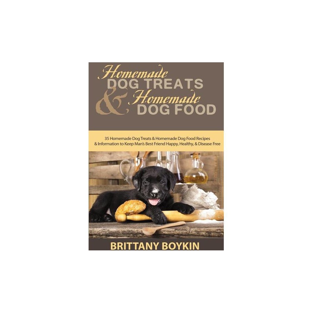 Homemade Dog Treats and Homemade Dog Food - by Brittany Boykin (Paperback)