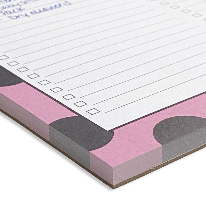 Kahootie Co. Kahootie Co Two Category To Do List Notepad 8.5" x 11" 50 sheets per pad Pink (TCNP05), 2 of 10