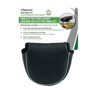 Jef World of Golf Mallet Putter Headcover - Black - 1 of 1