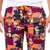 Seven Times Six Naruto Shippuden Men's Allover Character Adult Lounge Pajama Pants Orange - image 3 of 4