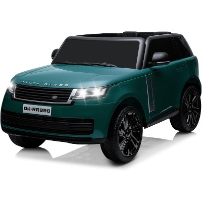 24V Licensed Land Rover Ride On Electric Car for Kids Ages 4-8, 2-Seater With Parent Remote Control, 3 Speeds, Wireless Music, MP3 Player