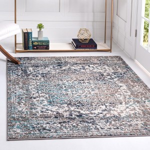 Unique Loom    Richmond Medallion Area Rug - 1 of 4