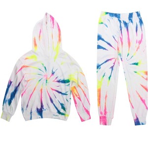Just Love Tie Dye Sweatshirt and Jogger Pants for Girls 17622-10588-10-12 - 1 of 3