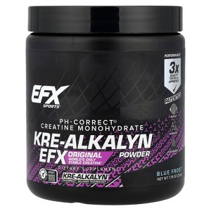 EFX Sports Kre-Alkalyn EFX Powder, Blue Frost,  7.76 oz (220 g) - 1 of 4