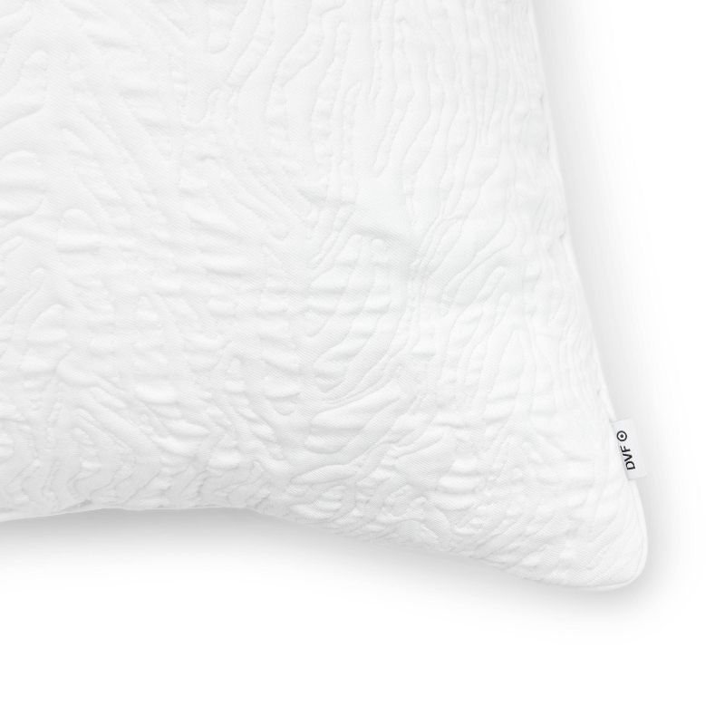 Tonal Sea Twig 26&#34;x26&#34; Sea Twig Euro Pillow White - DVF for Target, 2 of 4