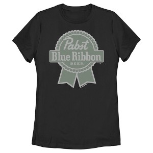 Women's Pabst Colorblind Ribbon Logo T-Shirt - 1 of 4