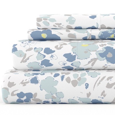Floral & Paisley Patterns 4PC Sheet Set - Extra Soft, Easy Care - Becky Cameron