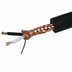 Monoprice Professional Microphone Bulk 16AWG Cable Cord - 500 Feet - Black | 8.0mm With High-Purity, Oxygen Free Copper Conductors, Braided Copper - 1 of 2