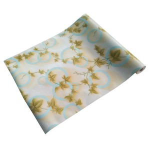 Slickblue Bubbles Over Leaf Self-Adhesive Wallpaper – Durable, Strippable, and Simple to Apply for Modern Home Decor - 1 of 3