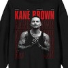 Kane Brown Drunk or Dreaming Tour Adult Black Crew Neck Sweatshirt - image 3 of 4