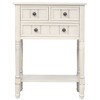 NicBex Console Table Narrow Side Table with 3 Storage Drawers and Bottom Shelf Sofa Table for Entryway, Hallway, Living Room - 3 of 4