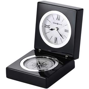 Table Clock Matte Black - Threshold™ : Target