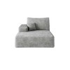 MAYEERTY 3-Seater Left Sofa Gray - 3-Seater Left Layout, Corduroy, No Assembly, for Living - 2 of 4