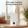 Pharata Humidifier for Bedroom, 3.2L Cool Mist Humidifier with Essential Oil Diffuser for Home, Plant, Ultrasonic Humidification, Auto Shut-Off - 2 of 4