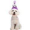 Unique Bargains Halloween Pet Headwear 4.33"x3.15" Purple 1 Pc - 2 of 4